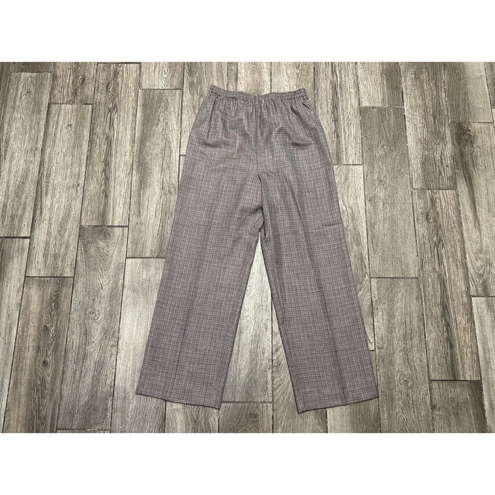 Eskandar Japanese Trouser Brown w Red Hue Sz S/M 50%Wool 25% Silk 25% Linen✨✨✨